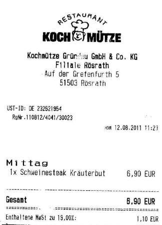 dhez Hffner Kochmtze Restaurant
